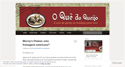 Desktop Screenshot of oquedoqueijo.com