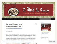 Tablet Screenshot of oquedoqueijo.com